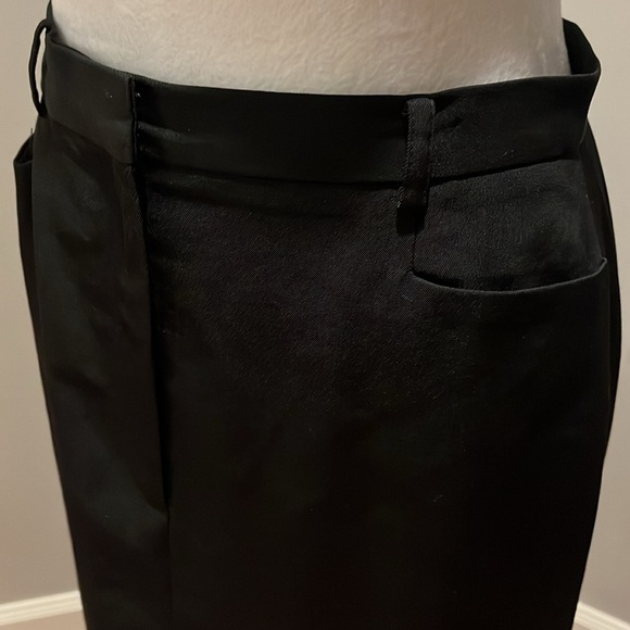 ANN TAYLOR classic black skirt size 6 - Picture 3 of 9